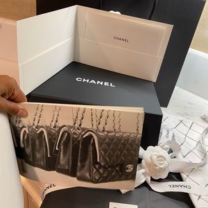 Empty Chanel gift bag w/ bag